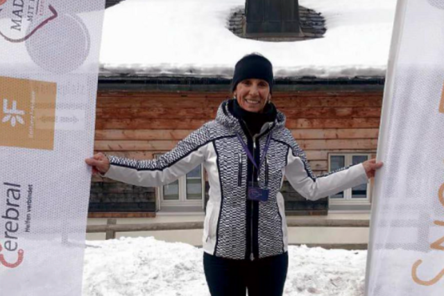 Maria Walliser. Kinder mit körperlichen Beeinträchtigungen einen Skitag auf Madrisa geschenkt